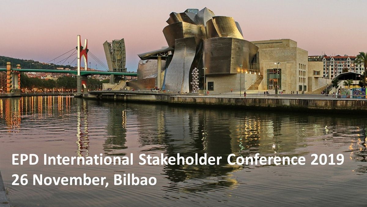Ik ingeniería colabora en: The EPD International Stakeholder Conference 2019
