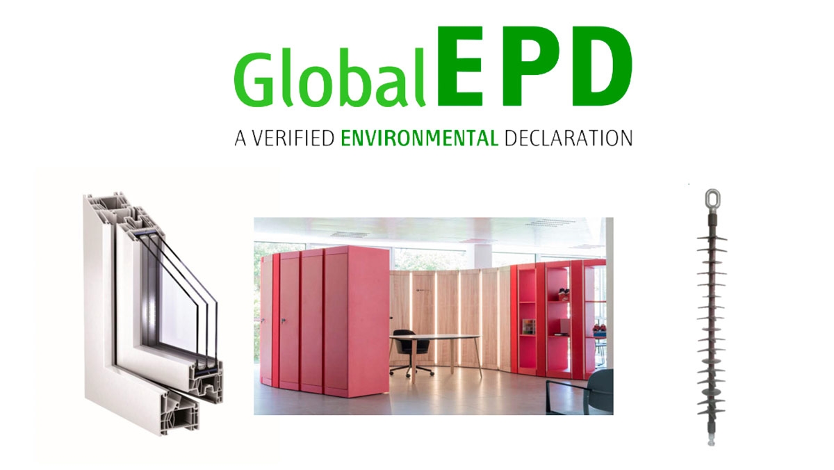 Tres nuevas EPDs verificadas en el programa GLOBAL EPD de Aenor